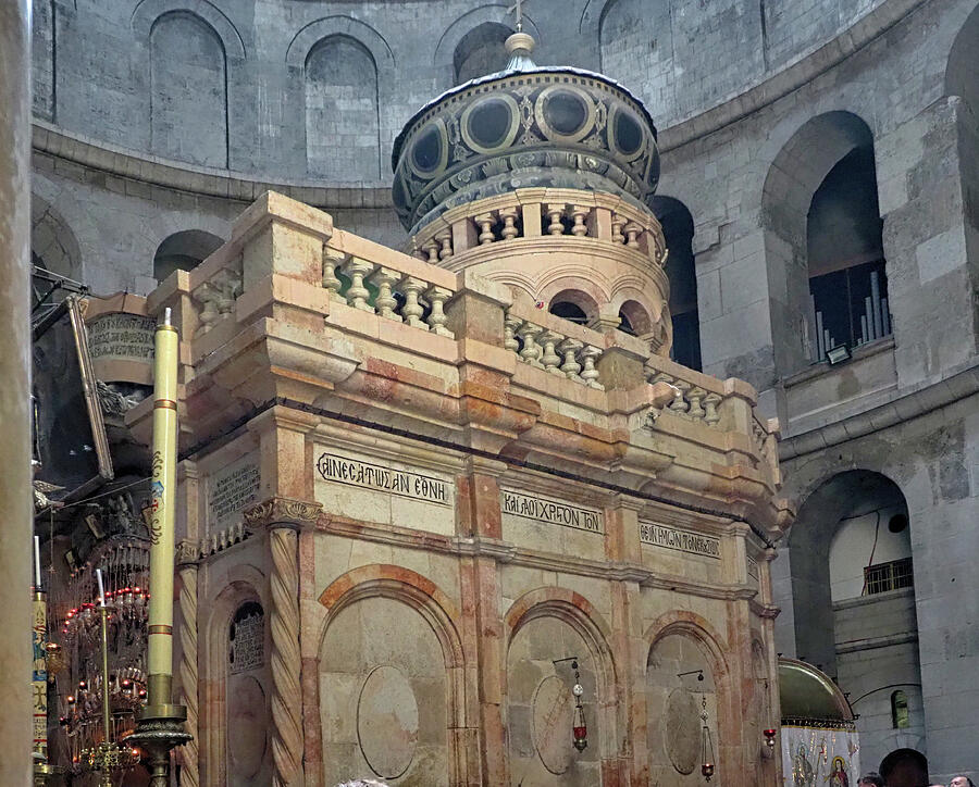 Aedicule of the Holy Sepulchre Photograph by C H Apperson