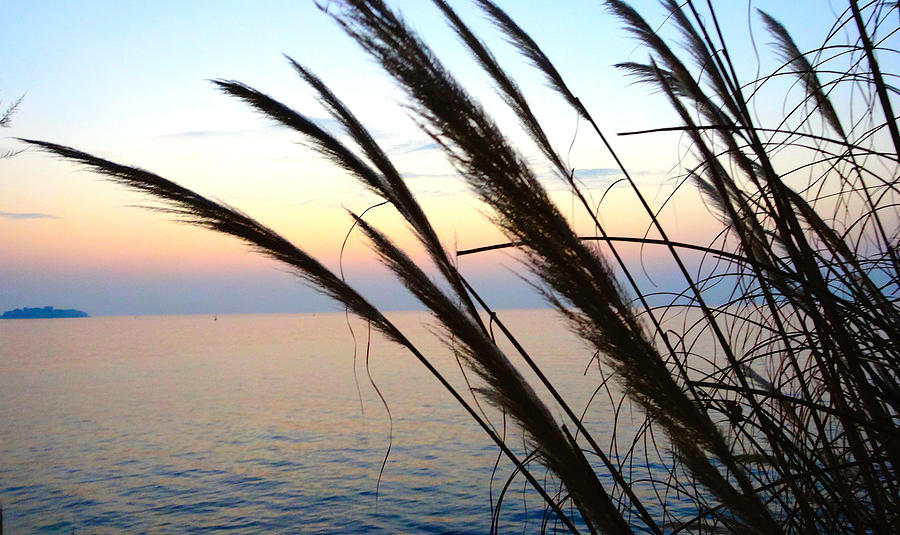 Aegean Sunset Photograph by Alan Lakin