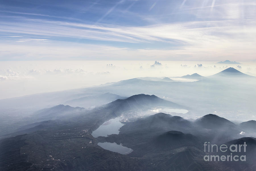 Aerial Bali Photograph by Didier Marti