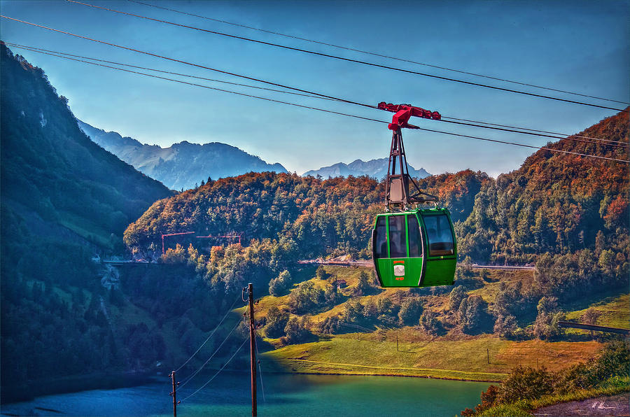 Aerial Cableway Photograph by Hanny Heim