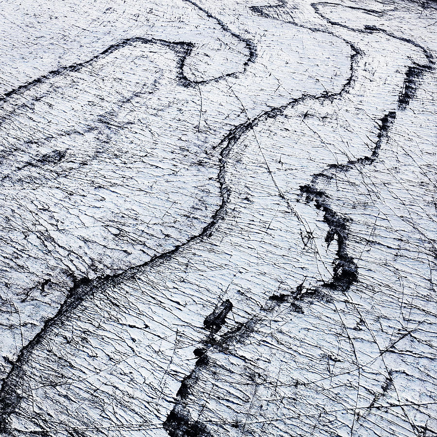 Aerial photo Langjokull iceland Photograph by Gunnar Orn Arnason