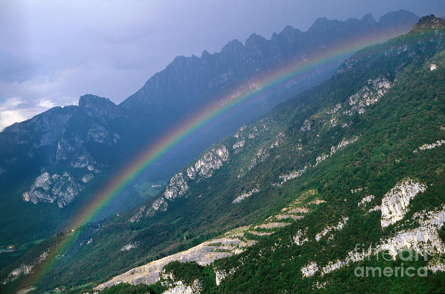 Aerial Rainbow Photograph by Riccardo Mottola