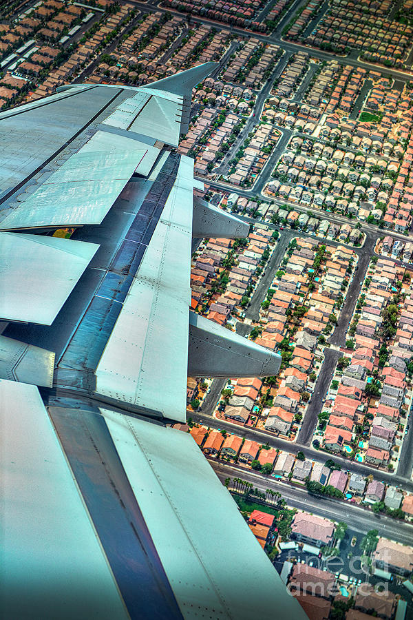 Aerial Right Turn Photograph by David Zanzinger