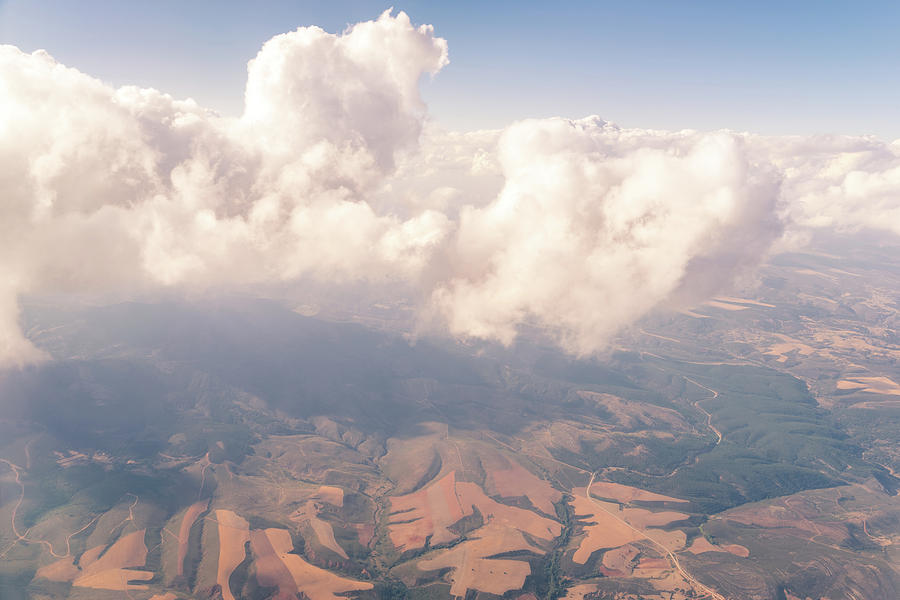 Aerial - Strange Cloud Creature Photograph by Georgia Mizuleva