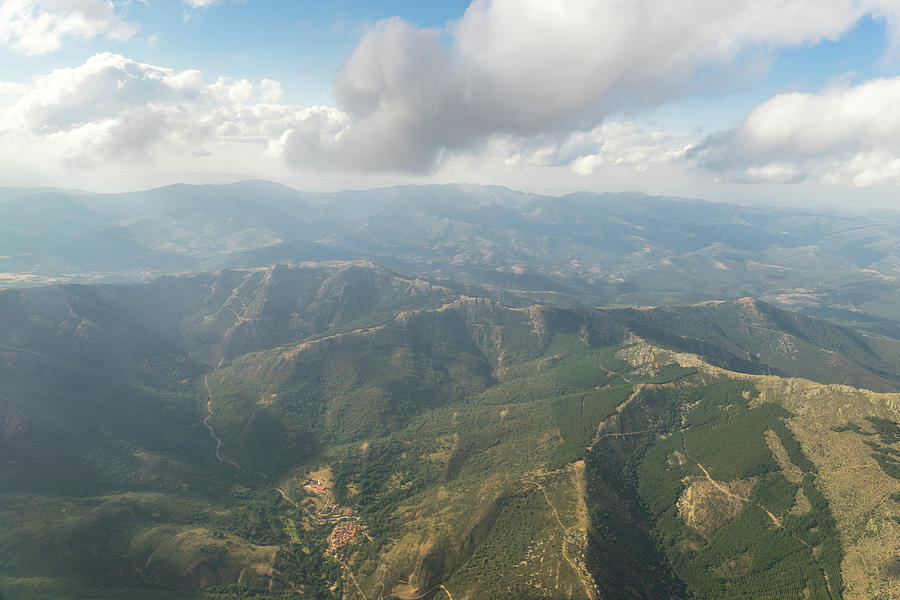 Aerial - Valley Village Photograph by Georgia Mizuleva