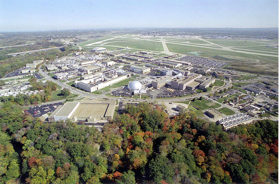 Aerial View of Glenn Research Center at Lewis Field  Photograph by Paul Fearn