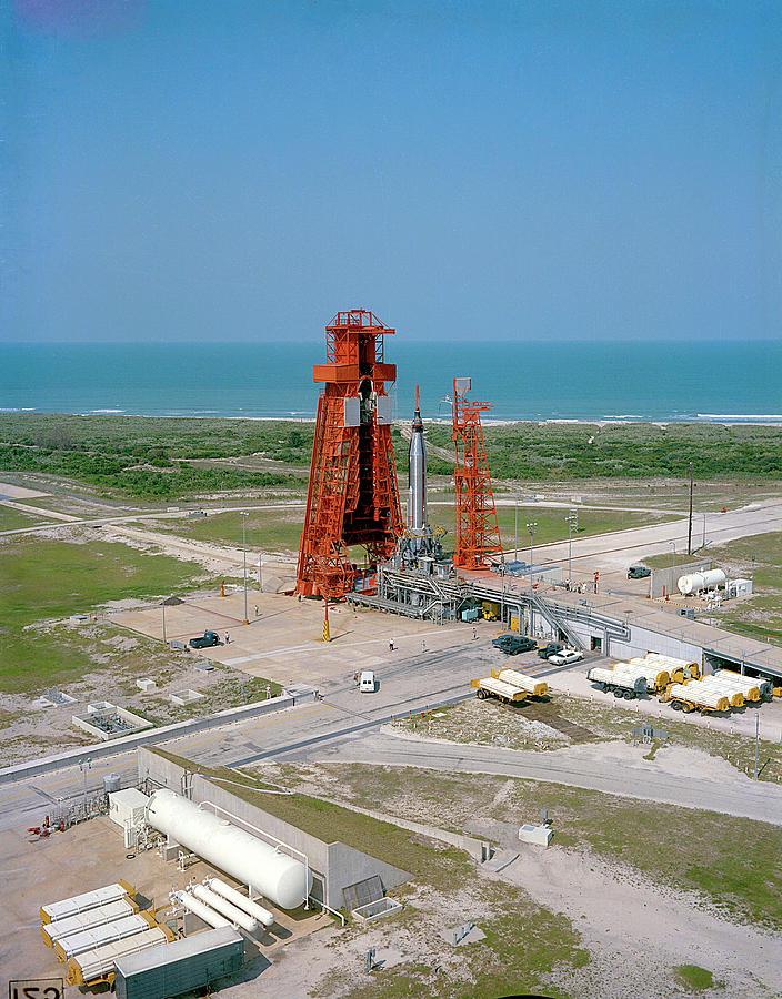 Aerial View of Launch Complex 14  Photograph by Paul Fearn
