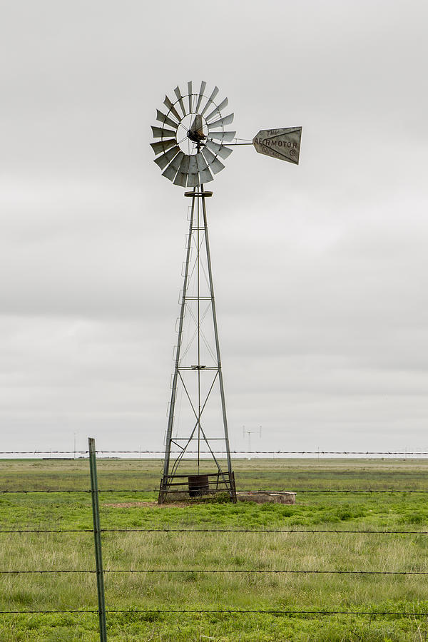 Windmill TX Photograph by Hurylovich - Pixels