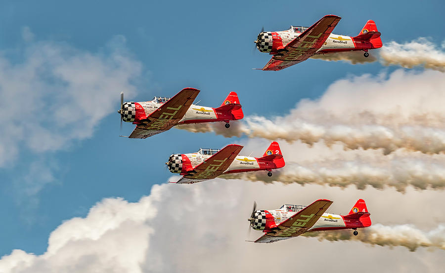 AEROSHELL AEROBATIC TEAM by Jorge Perez - BlueBeardImagery AEROSHELL AEROBATIC TEAM by Jorge Perez - BlueBeardImagery