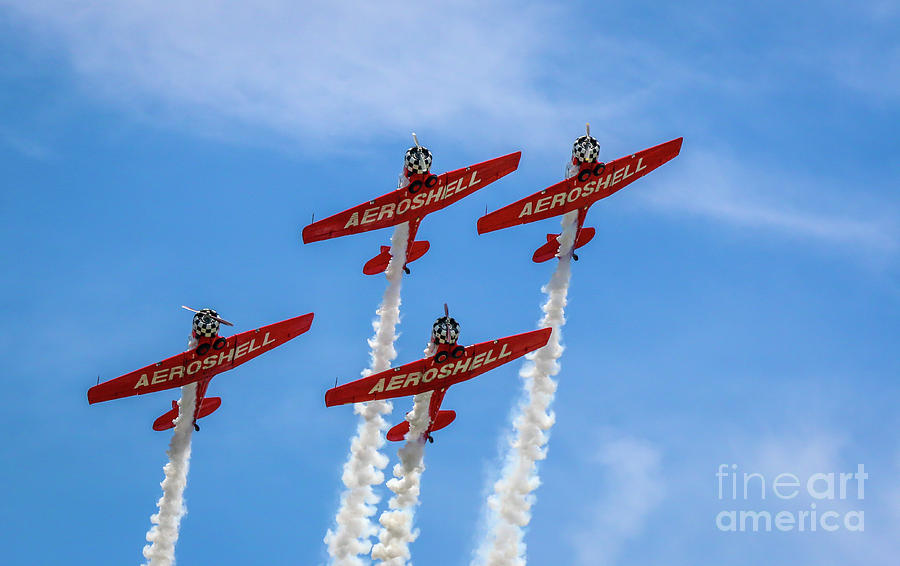 Aeroshell Formation Flying Photograph by Tom Claud