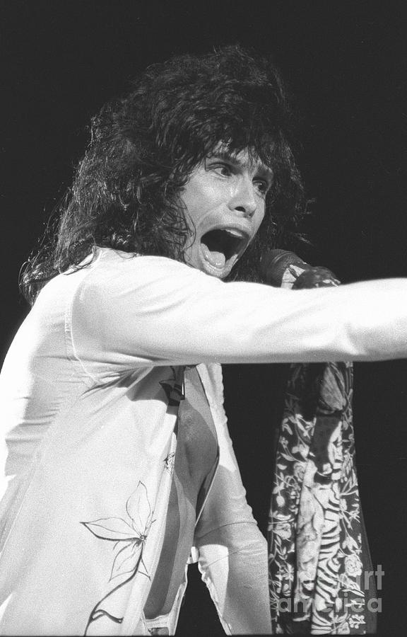 Steven Tyler Photograph - Aerosmith Steven Tyler by Concert Photos