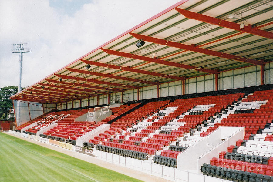 AFC Bournemouth - Dean Court - Second Stand 1 - May 2002 Photograph by Legendary Football Grounds