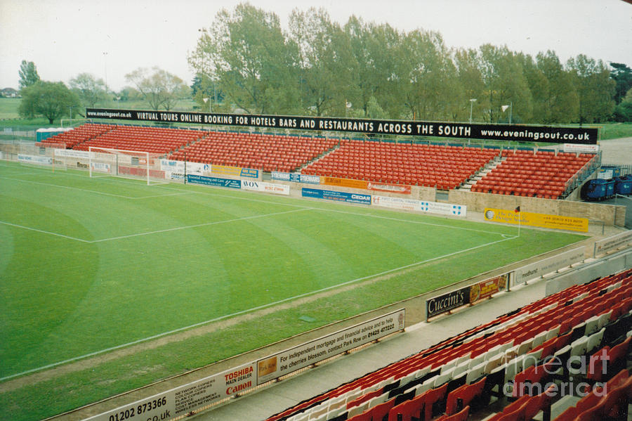 AFC Bournemouth - Dean Court - South Goal 2 - July 2006 Photograph by Legendary Football Grounds