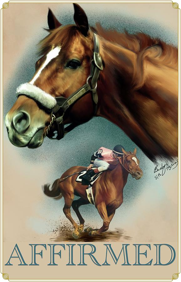 Affirmed with Name Decor Painting by Becky Herrera