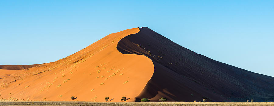 Africa Morning - Namibia Sand Dune Photograph Photograph by Duane Miller