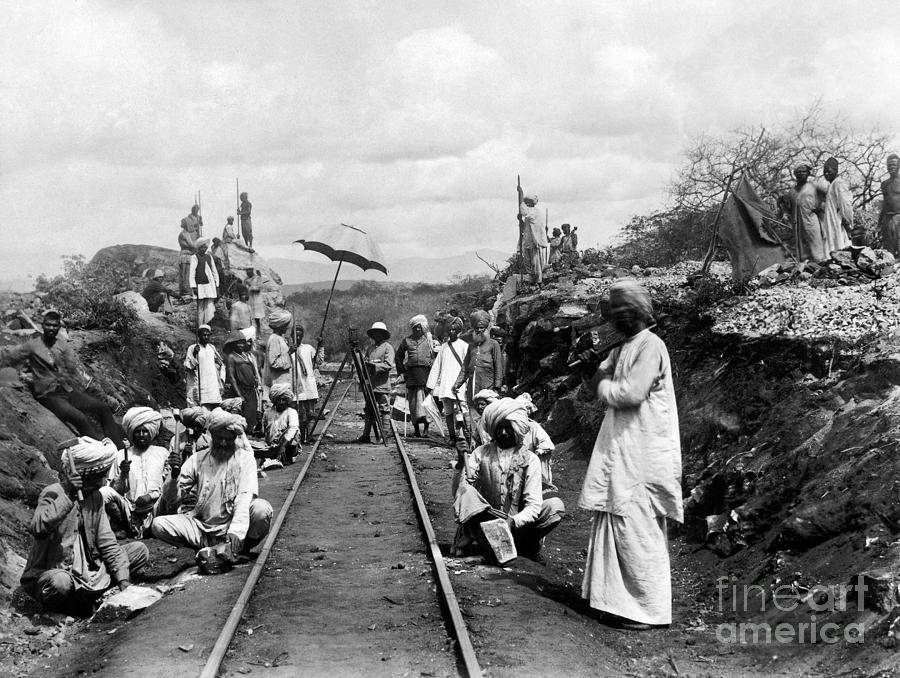 Transportation Photograph - AFRICA: RAILWAY, c1905 by Granger