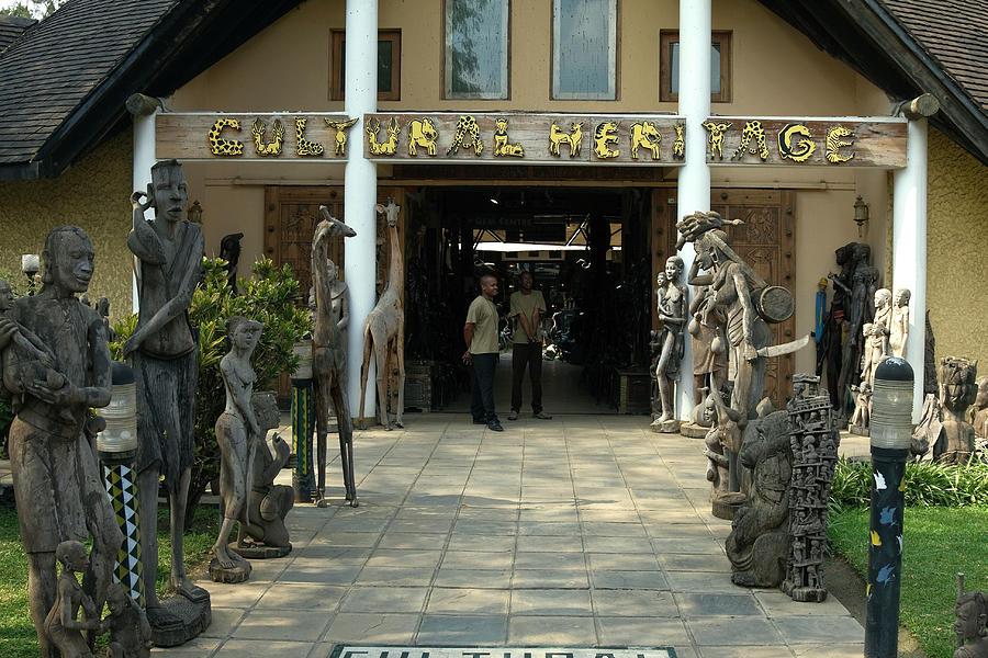 African Cultural Heritage Center Photograph by Sally Weigand