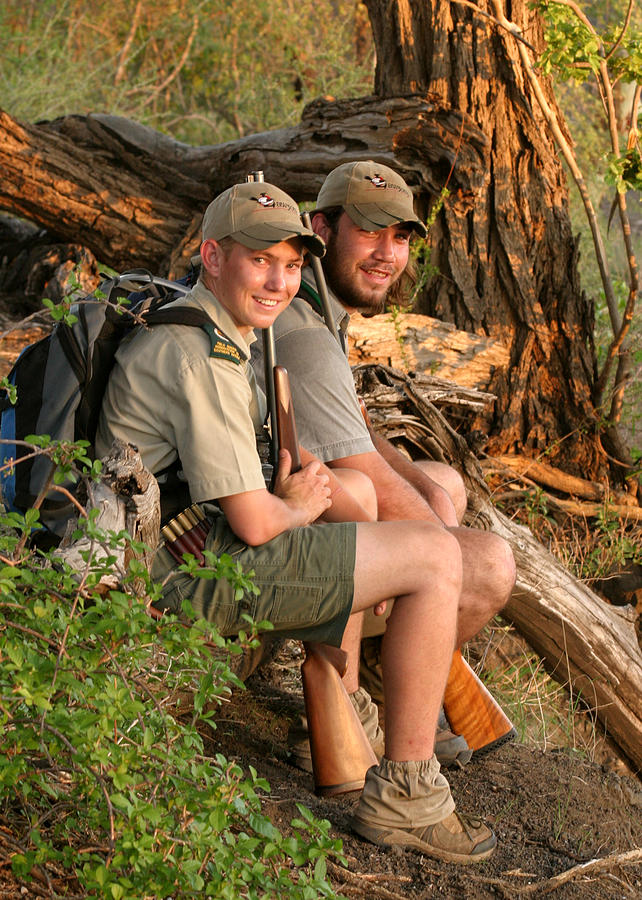 African Game Guides Photograph by Joseph G Holland