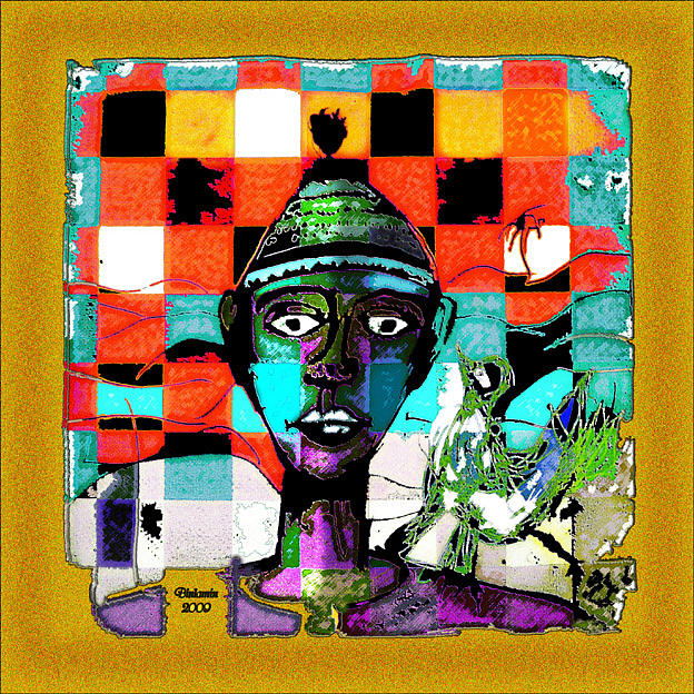 African Icon Digital Art by MBL Binlamin