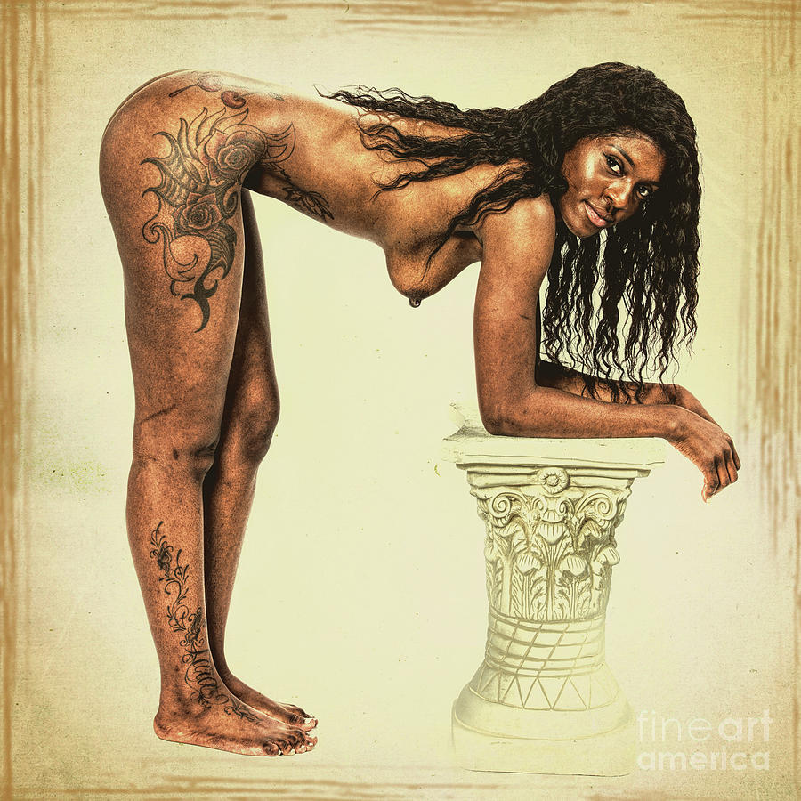 African Nude Model 1723. 66 Photograph by Kendree Miller - Pixels