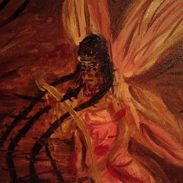 African Spring Faerie Painting by Justina Valentine | Fine Art America