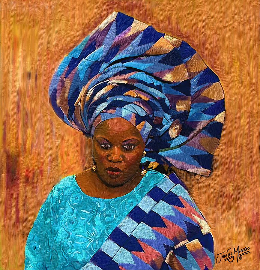 paintings of african women