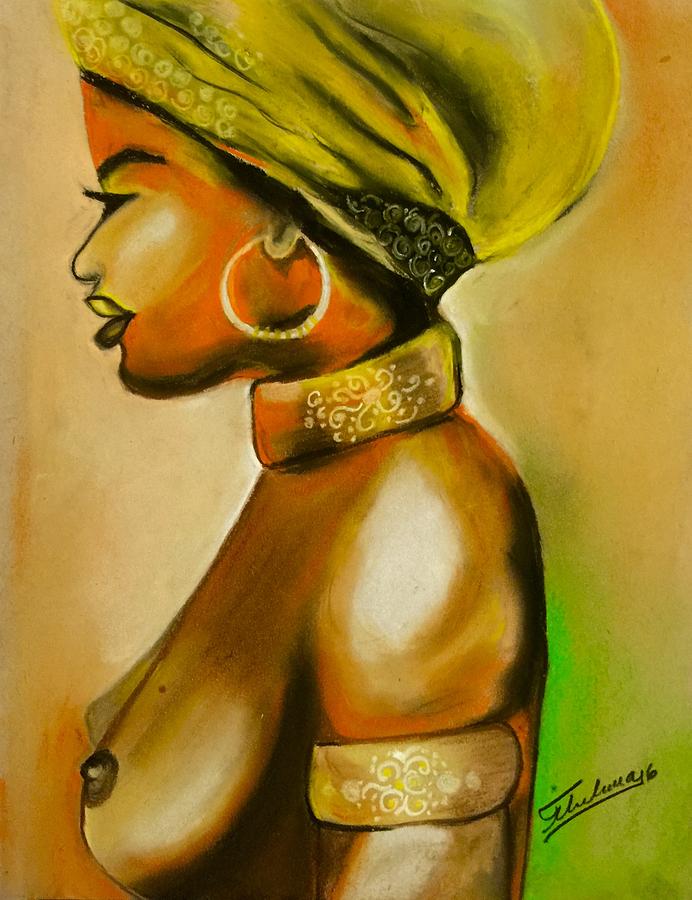 African Woman by Thelma Delgado African Woman by Thelma Delgado