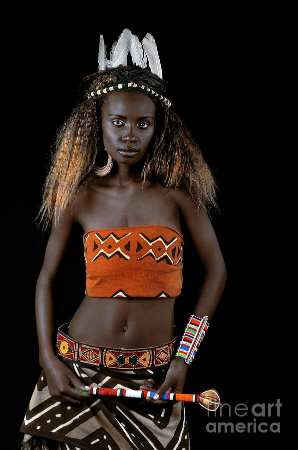 African Women Drapery Photograph by Morris Keyonzo