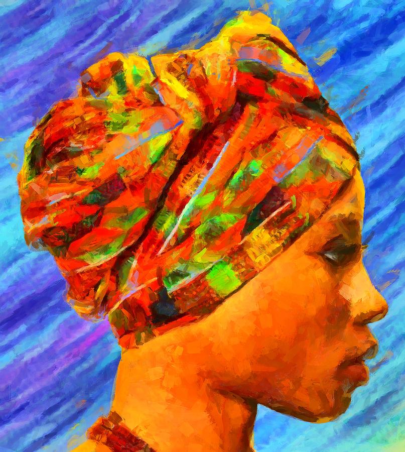 Africana Digital Art by Caito Junqueira