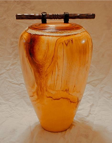 Woodturning Sculpture - Africana by Dale Scott