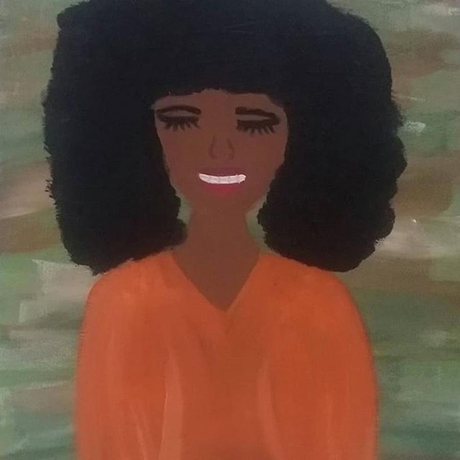 Afrocentric Art Painting by Shanna Spann