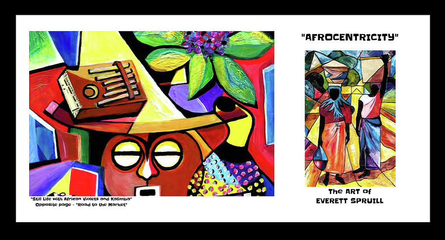 AFROCENTRICITY - Coffee Table Book Mixed Media by Everett Spruill