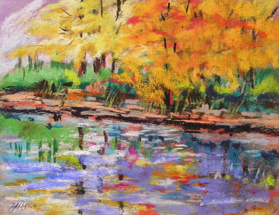 After Autumn Shower Painting by John Williams