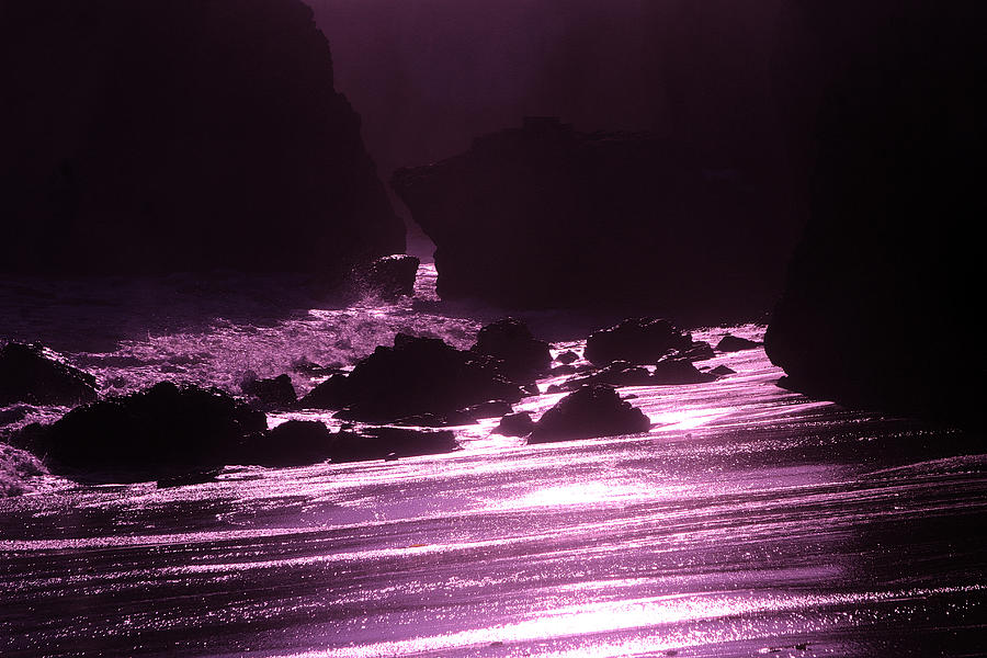 After Glow At El Matador Beach Photograph by Viktor Savchenko