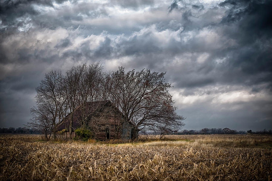 Farm Photograph - After Harvest by Garett Gabriel Farm Photograph - After Harvest by Garett Gabriel