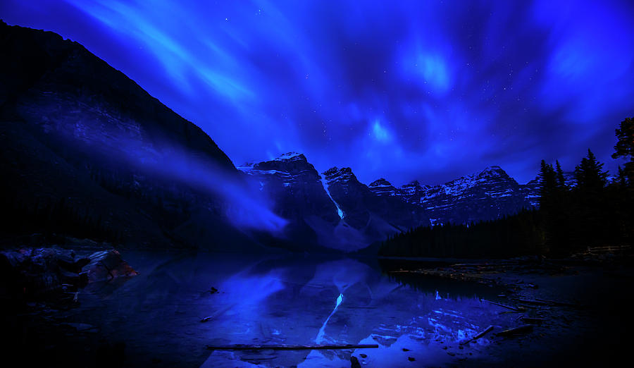 Banff National Park Photograph - After Midnight by John Poon