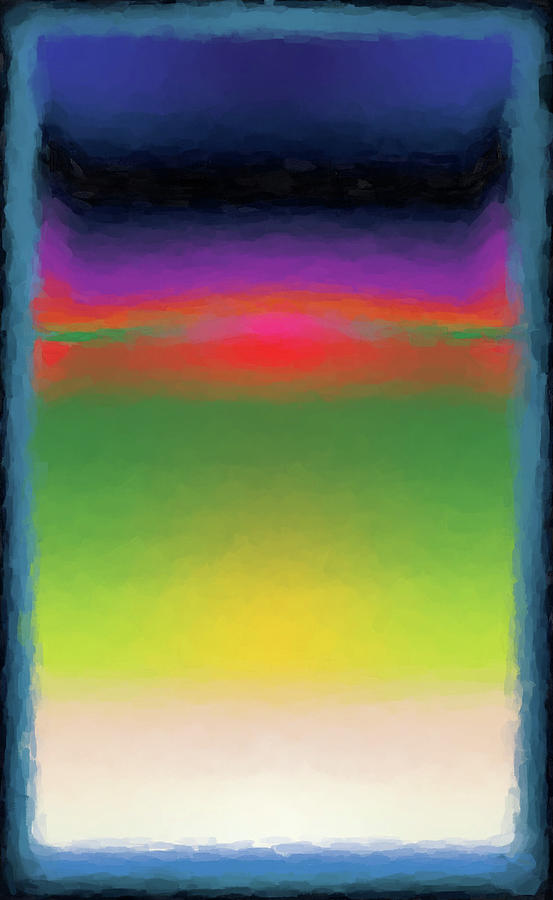 After Rothko Tall 2 Digital Art by Gary Grayson