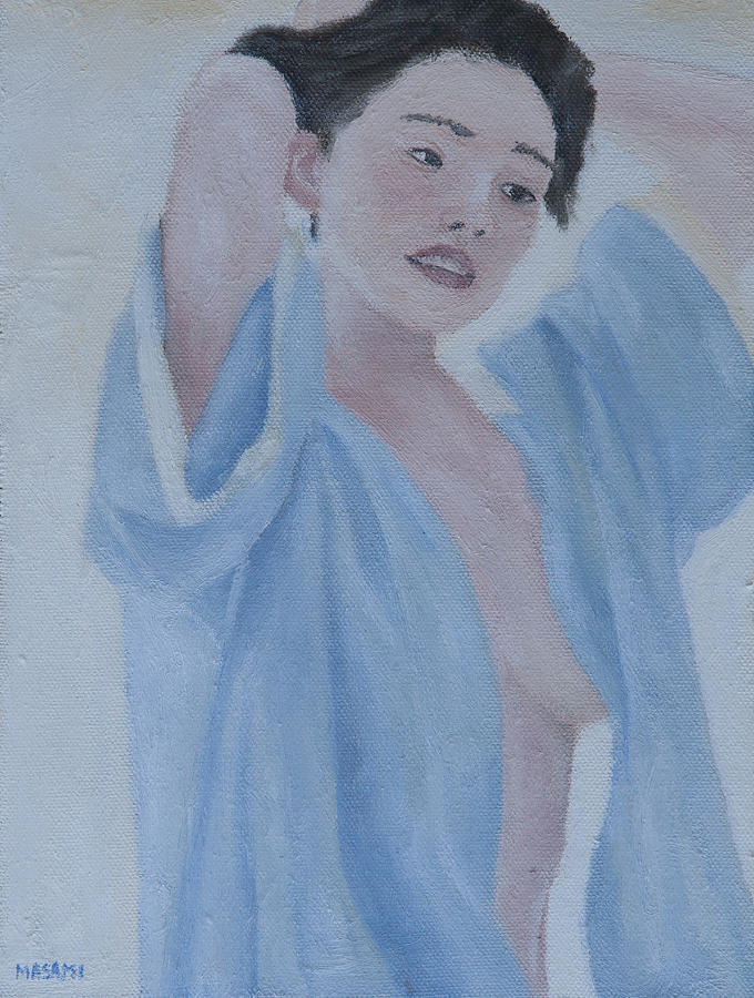After shower Painting by Masami Iida