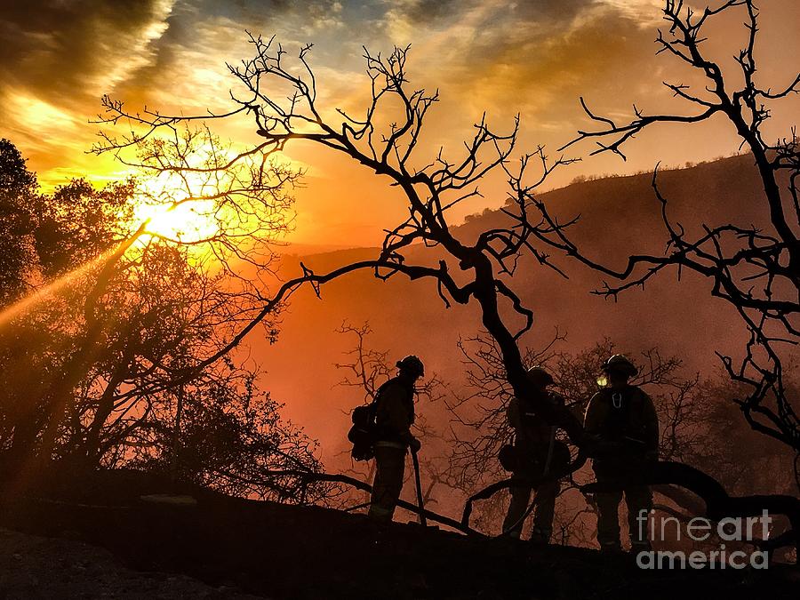 Sunset Photograph - After the Fire by Chris Tarpening