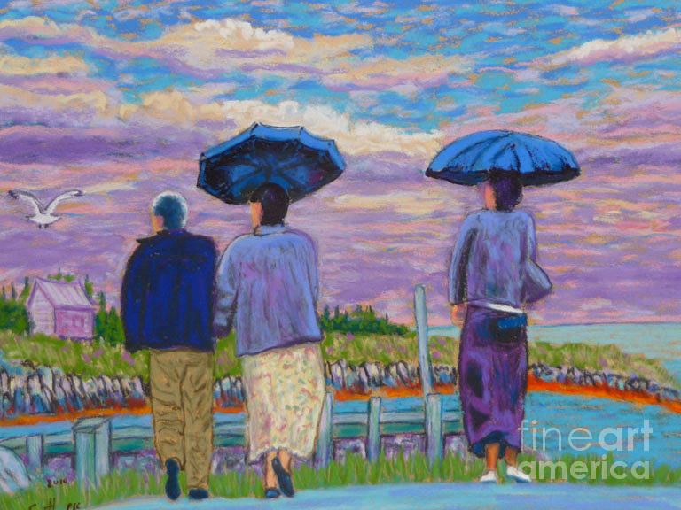 After the Rain -Chester Pastel by Rae  Smith  PSC