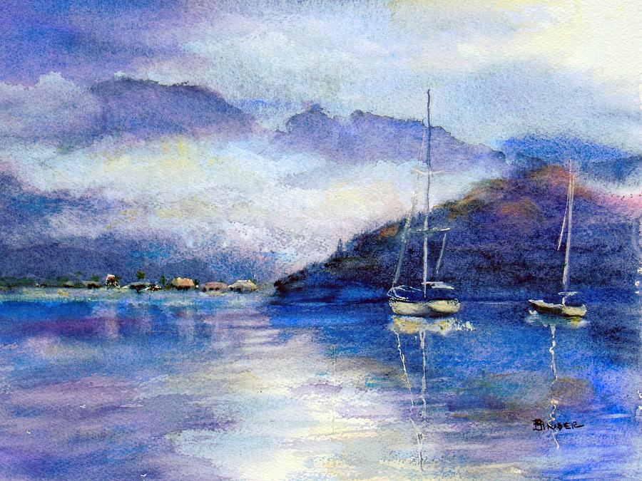 Baja Painting - After The Rain by Diane Binder Baja Painting - After The Rain by Diane Binder
