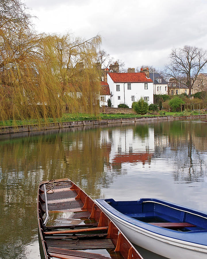 After The Rain on Cambridge River Photograph by Gill Billington