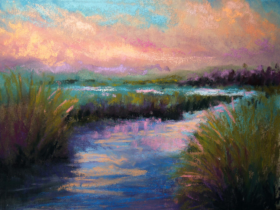 After the Rain Pastel by Susan Jenkins