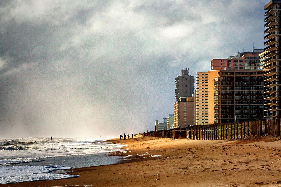 After the Storm at Condo Row Photograph by Bill Swartwout