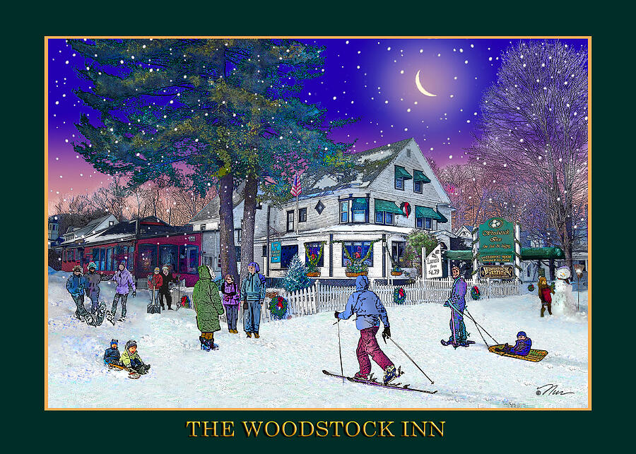 After the Storm at the Woodstock Inn  Photograph by Nancy Griswold