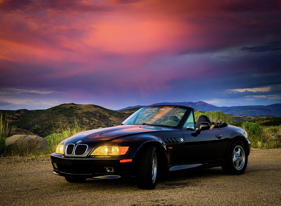 After the Storm - BMW Z3 Photograph by TL Mair