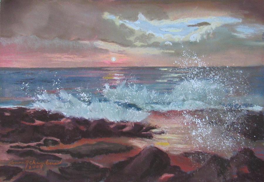After The Storm Painting by Donna Chambers