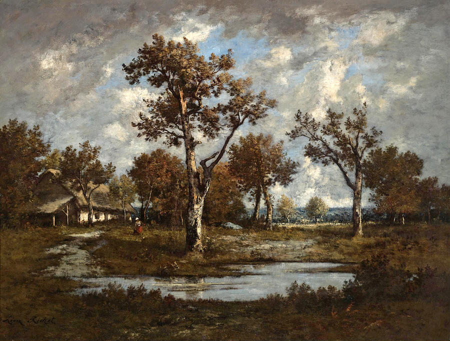 After the Storm Painting by Leon Richet