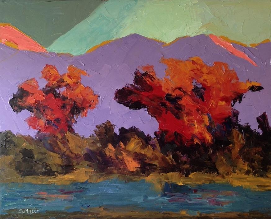 Mountain Painting - After the Storm by Sylvia Miller