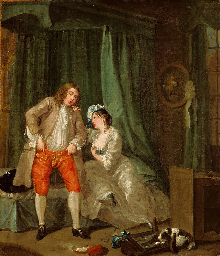 William Hogarth Painting - After by William Hogarth